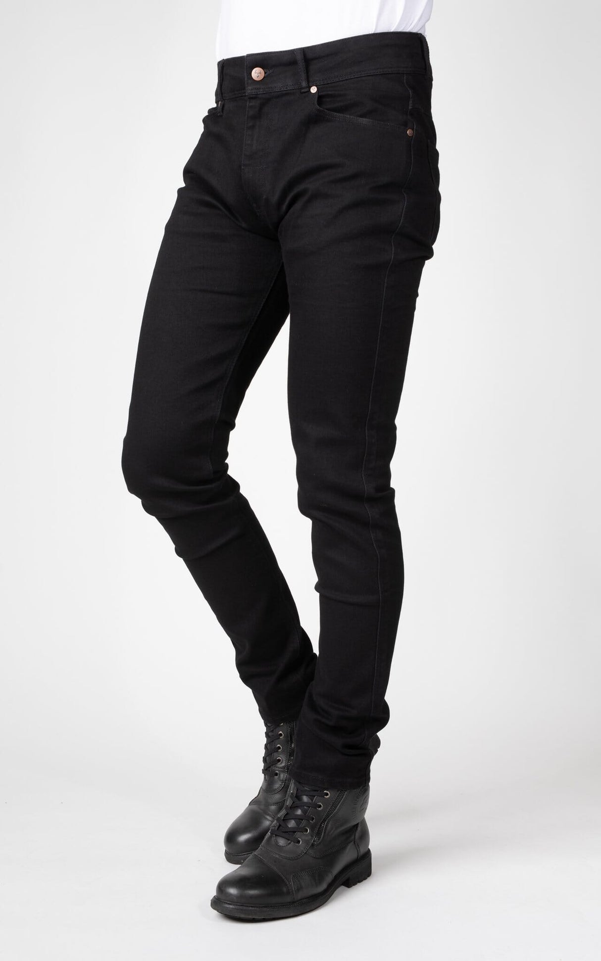 BULL-IT MENS ONYX BLACK STRAIGHT REG