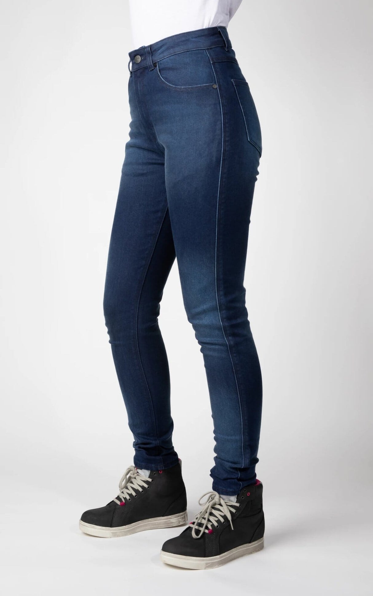 BULL-IT LADIES ICONA II BLUE SLIM SHORT