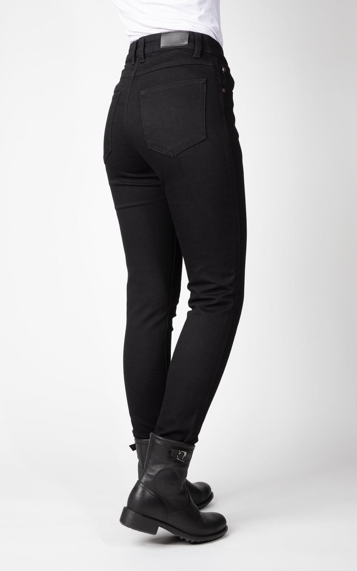 BULL-IT LADIES ECLIPSE BLACK SLIM SHORT