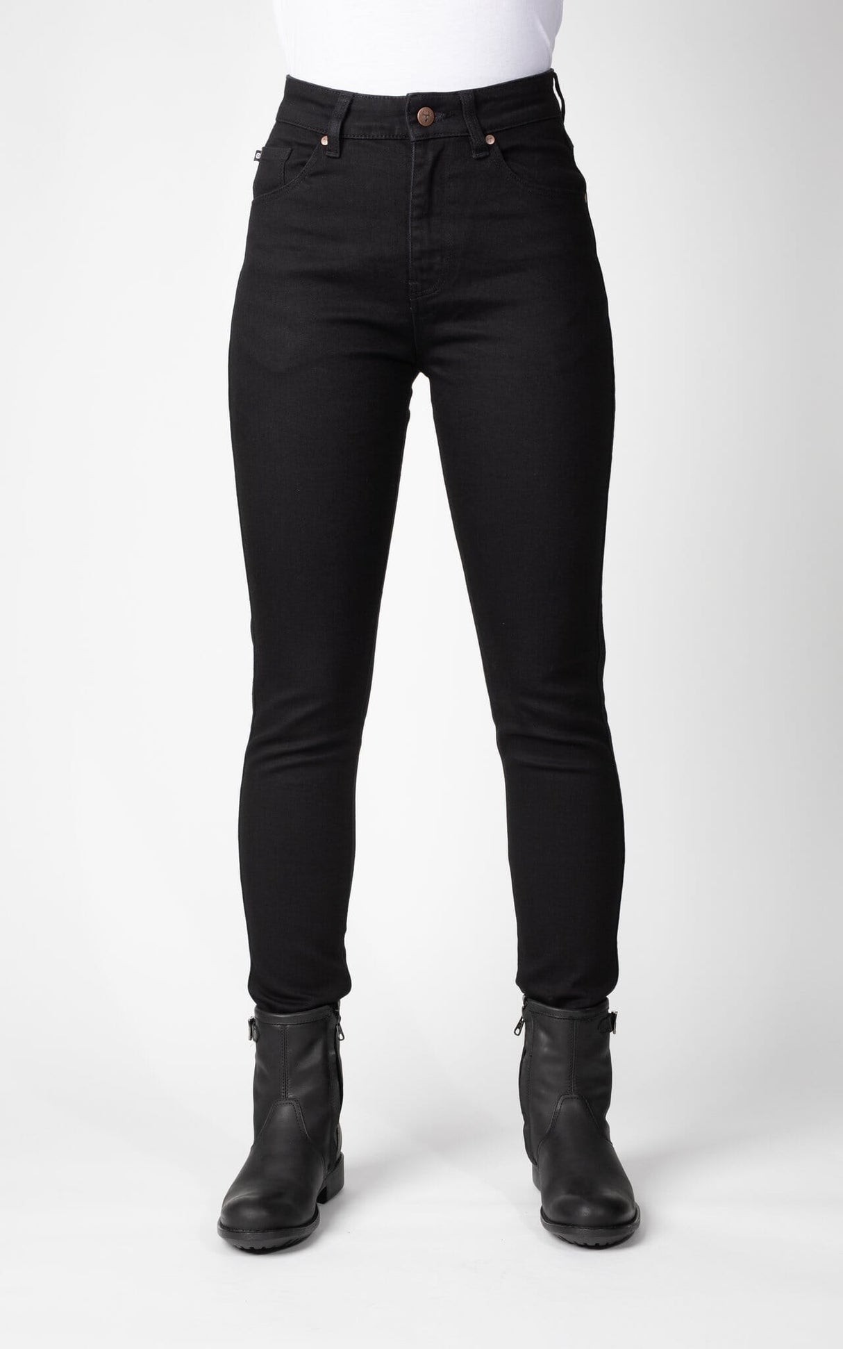 BULL-IT LADIES ECLIPSE BLACK SLIM SHORT