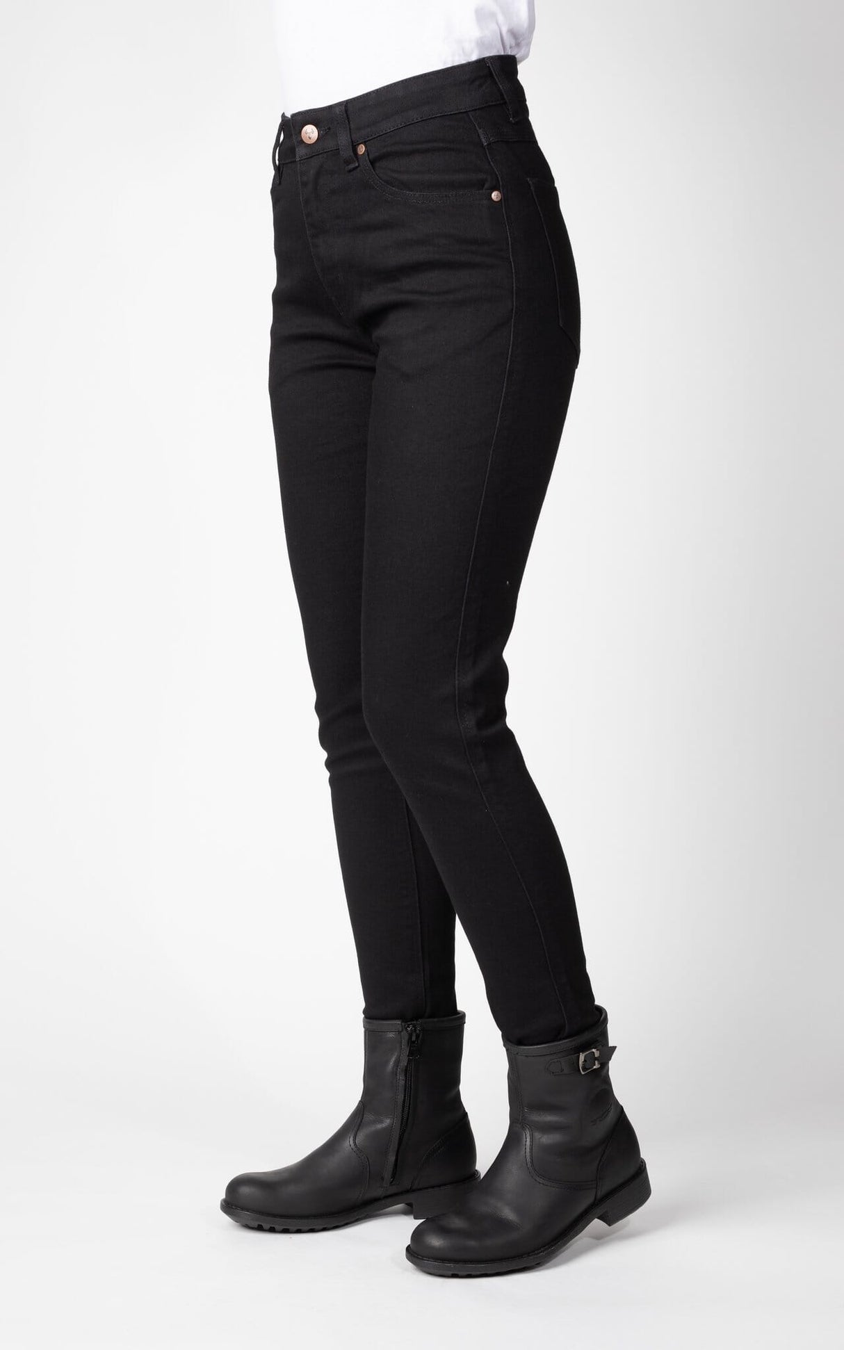 BULL-IT LADIES ECLIPSE BLACK SLIM SHORT