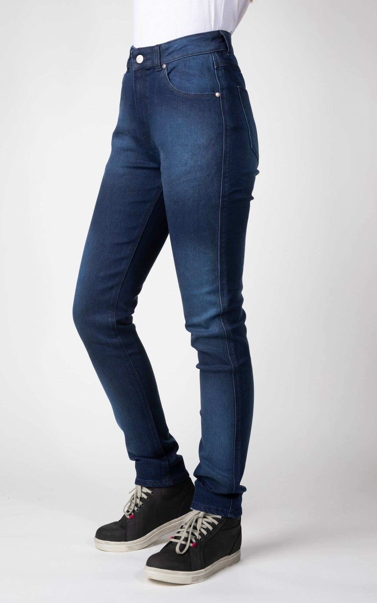 BULL-IT LADIES HORIZON BLUE STRAIGHT SHORT