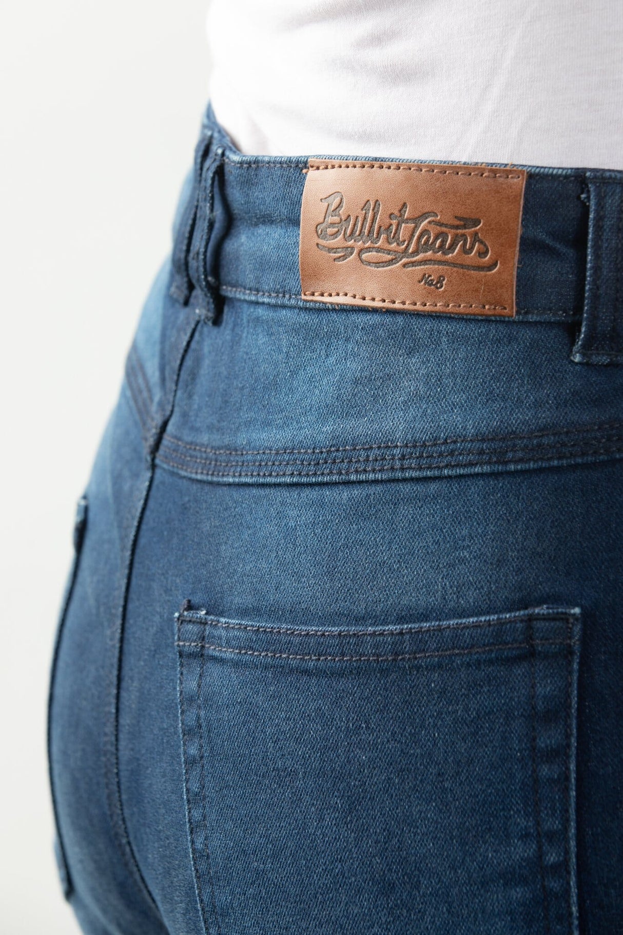 BULL-IT LADIES HORIZON BLUE STRAIGHT REG