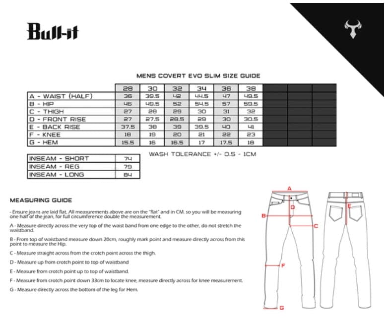 BULL-IT MENS COVERT EVO BLUE SLIM REG