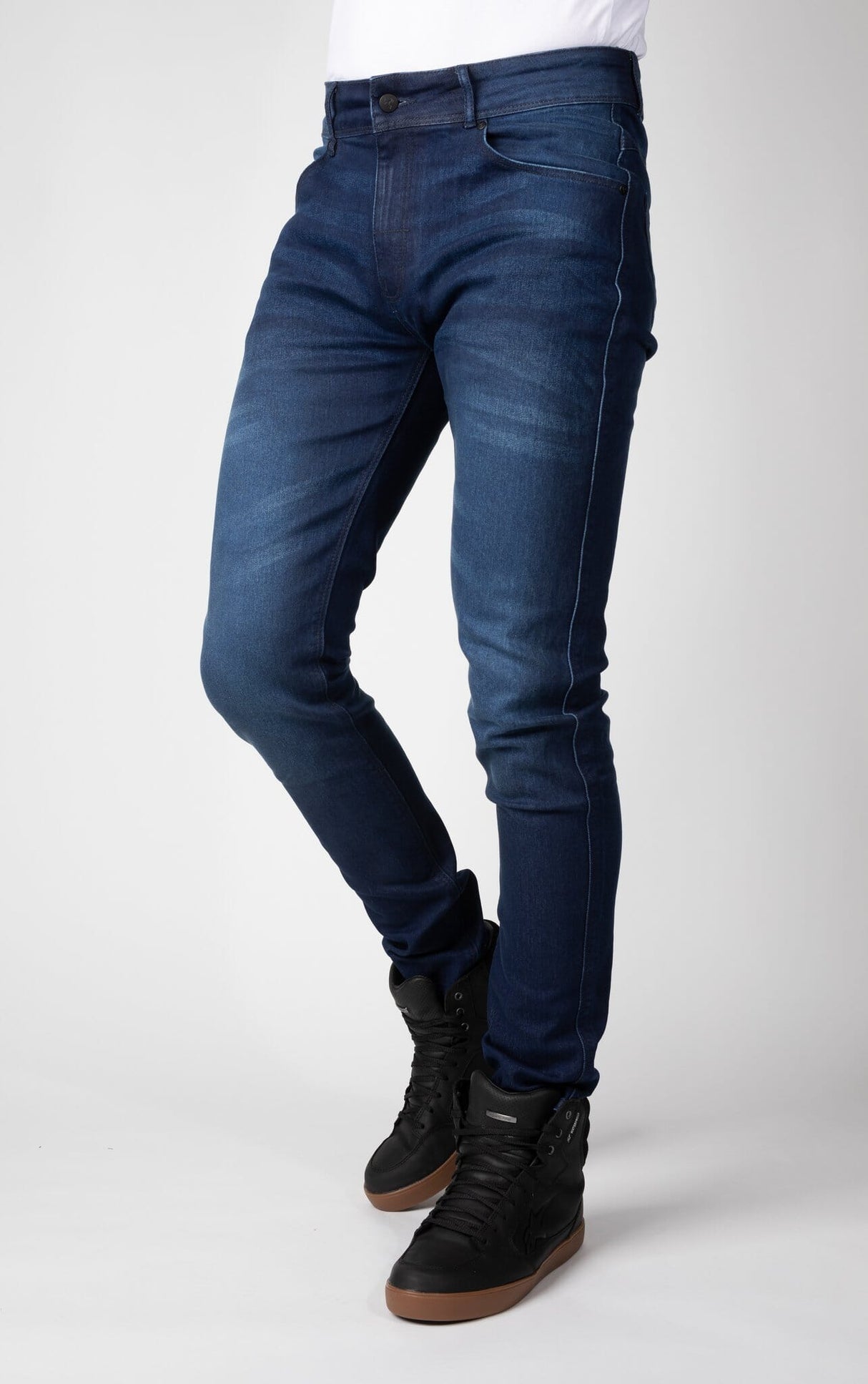 BULL-IT MENS ICON II BLUE SLIM SHORT