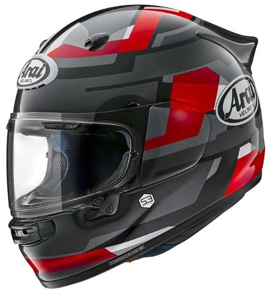 ARAI QUANTIC ABSTRACT RED