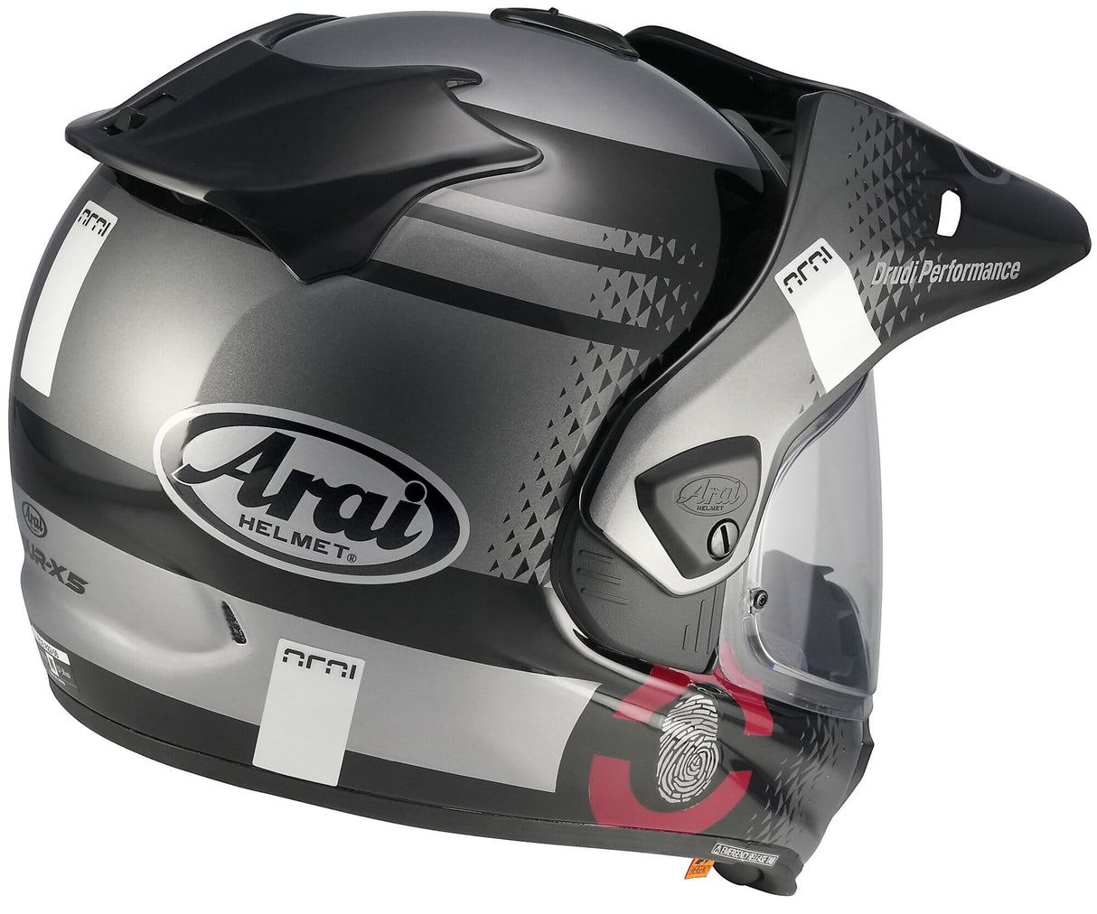 ARAI TOUR-X5 PRINT BLACK