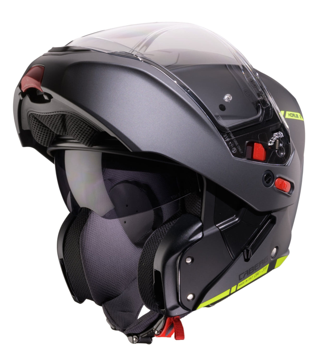 CABERG HORUS X RAY MATT BLACK/GUN/YLW FLUO