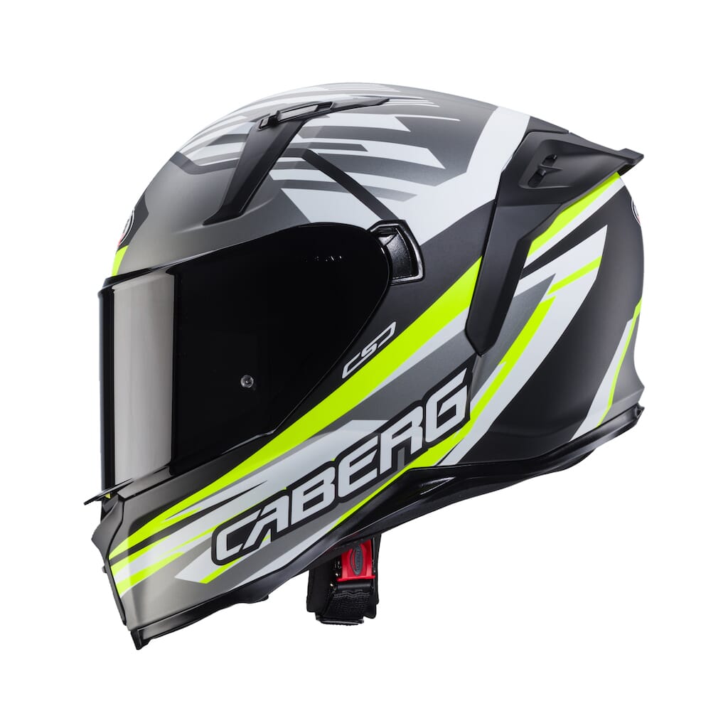 CABERG AVALON X KIRA MATT BLACK/GREY/YELLOW FLUO