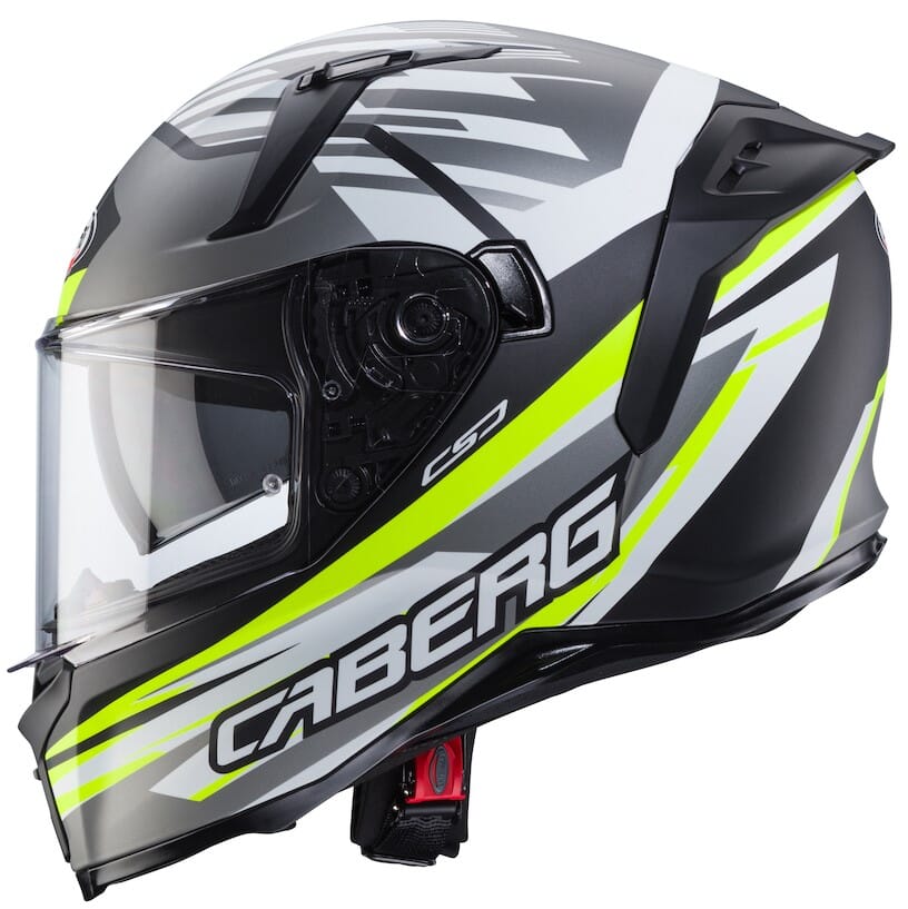 CABERG AVALON X KIRA MATT BLACK/GREY/YELLOW FLUO