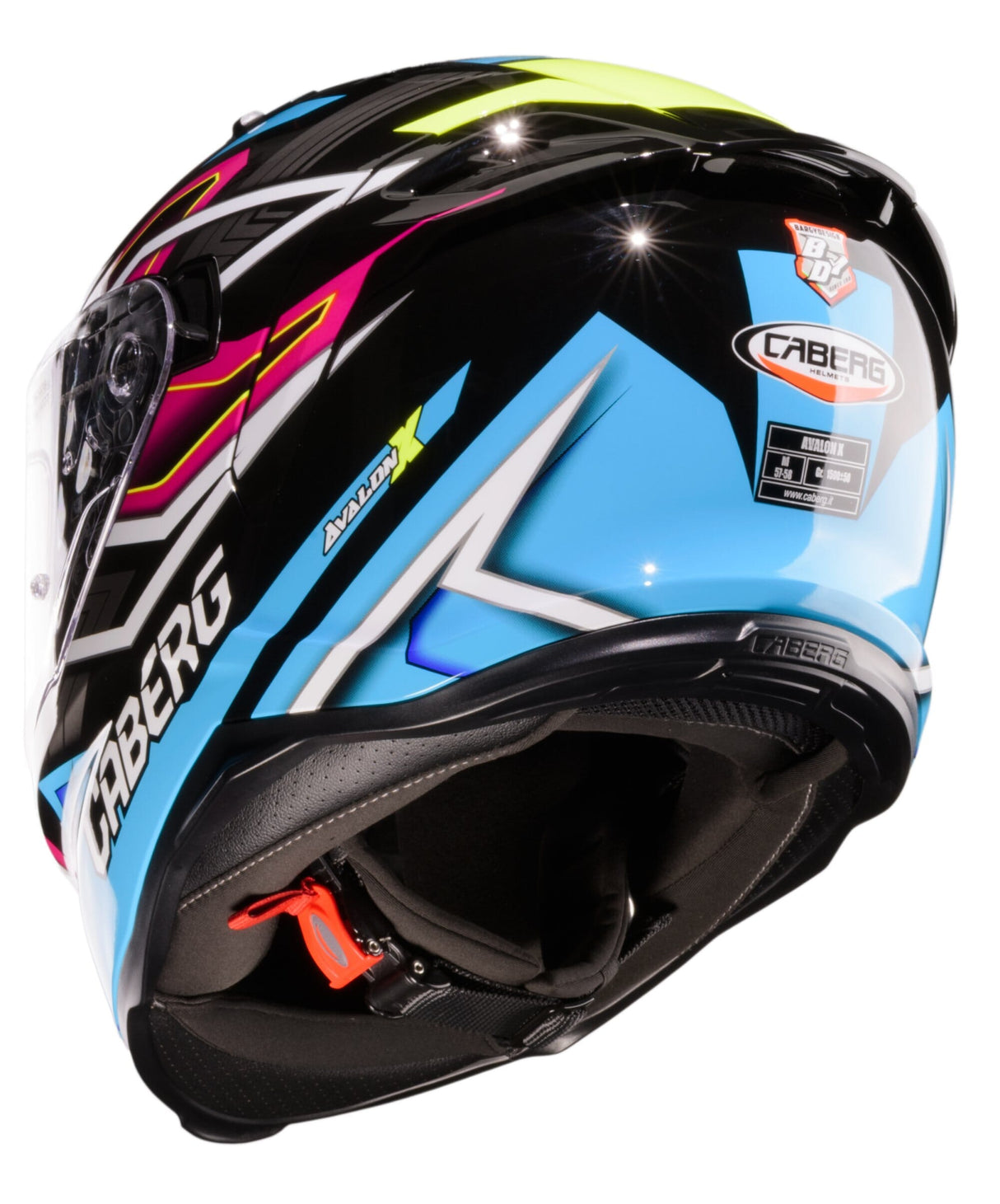 CABERG AVALON X BRAMA BLK/YLW FLUO/FUCHSIA/BLUE
