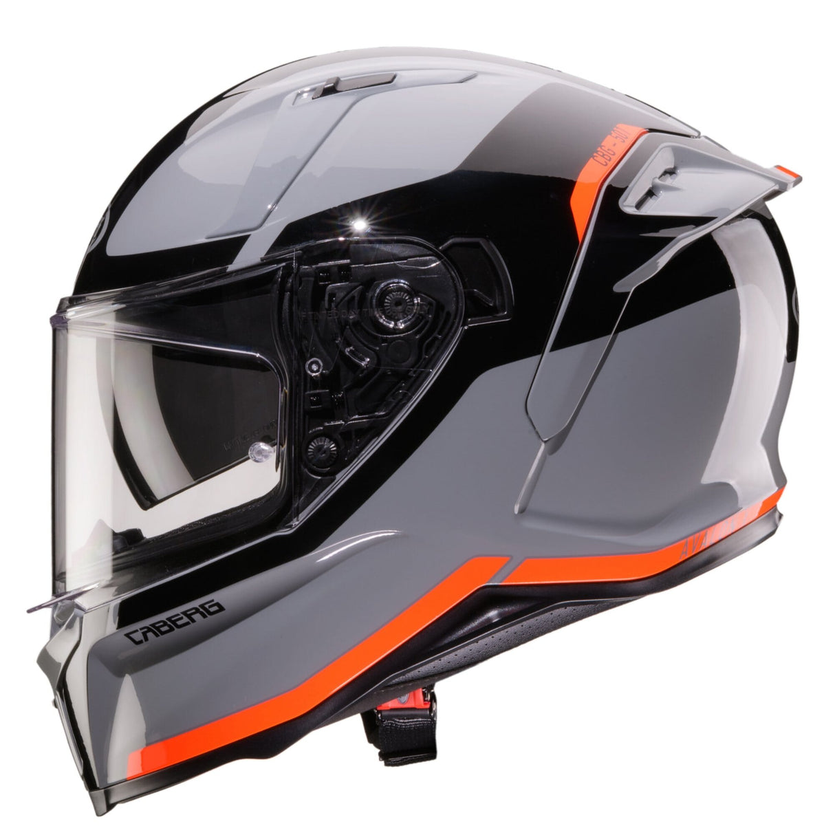 CABERG AVALON X PURE GREY/BLK/ORANGE FLUO