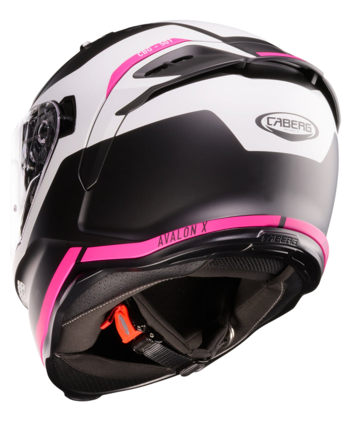 CABERG AVALON X PURE MATT BLACK/FUCHSIA