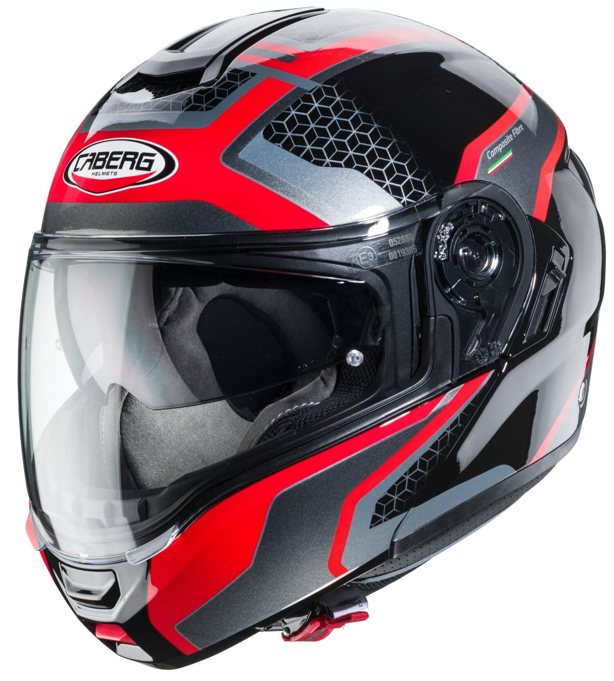 CABERG LEVO SONAR SORT/ RØD /GRÅ