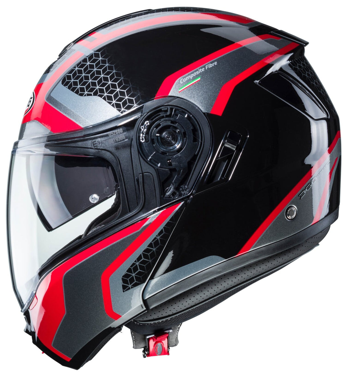 CABERG LEVO SONAR SORT/ RØD /GRÅ