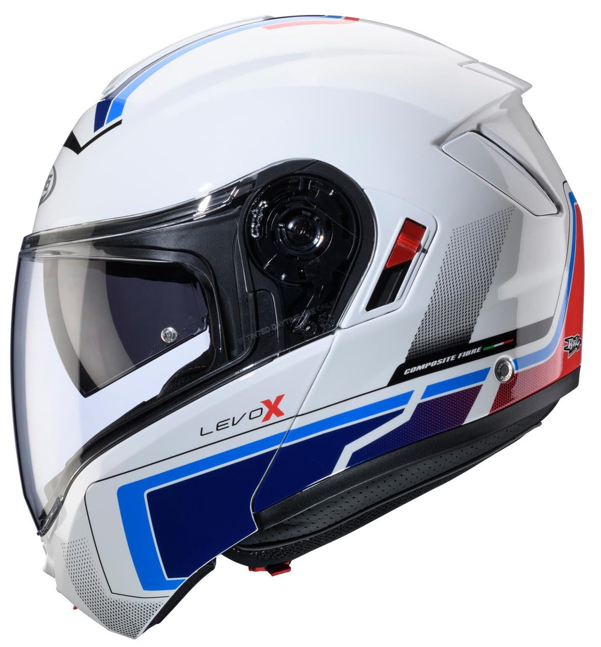 CABERG LEVO X ELITE MATT WHT/RED/BLUE
