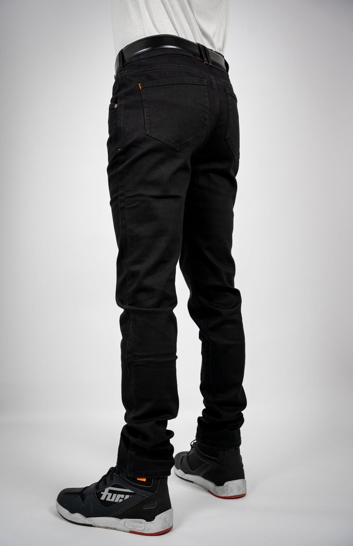BULL-IT MENS TROJAN AA, STRAIGHT FIT BLACK SHORT