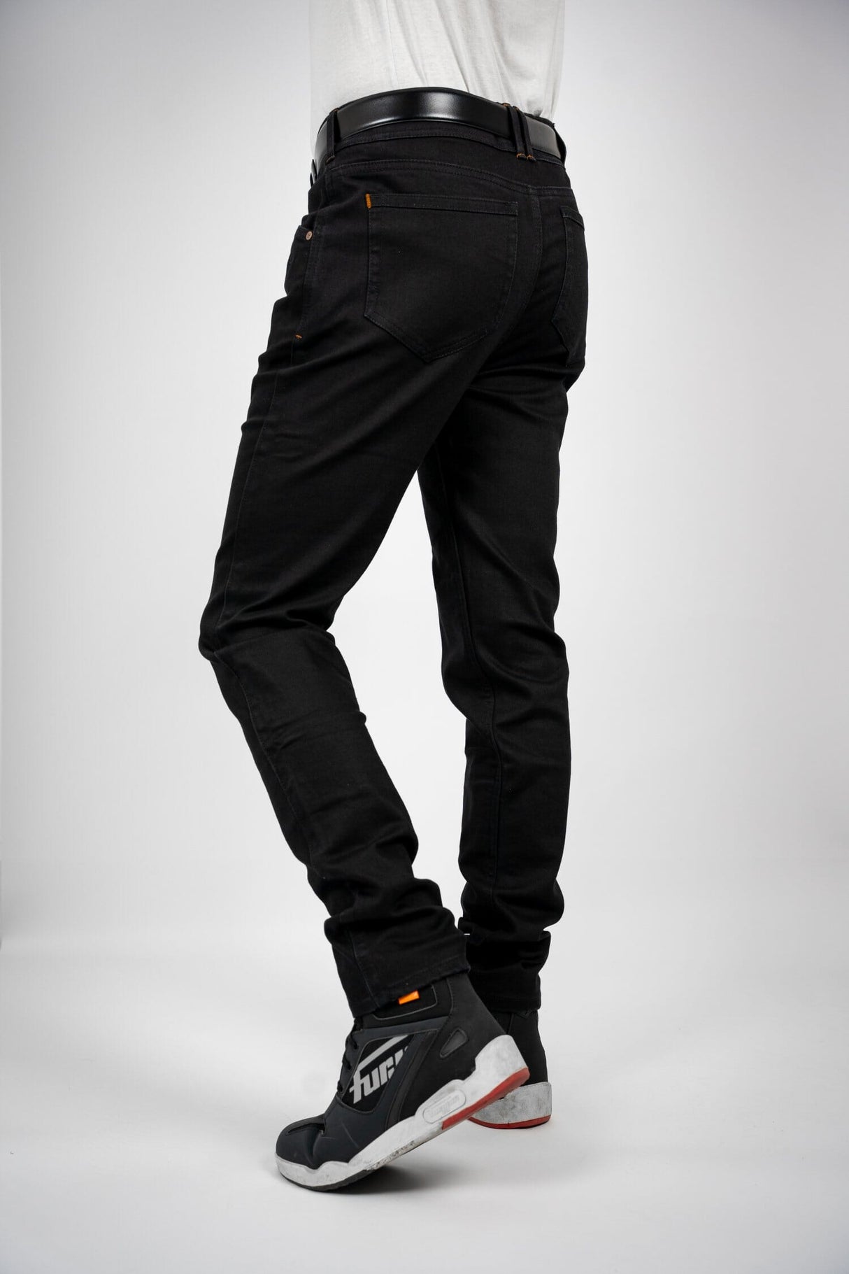 BULL-IT MENS TROJAN AA, STRAIGHT FIT BLACK REGULAR