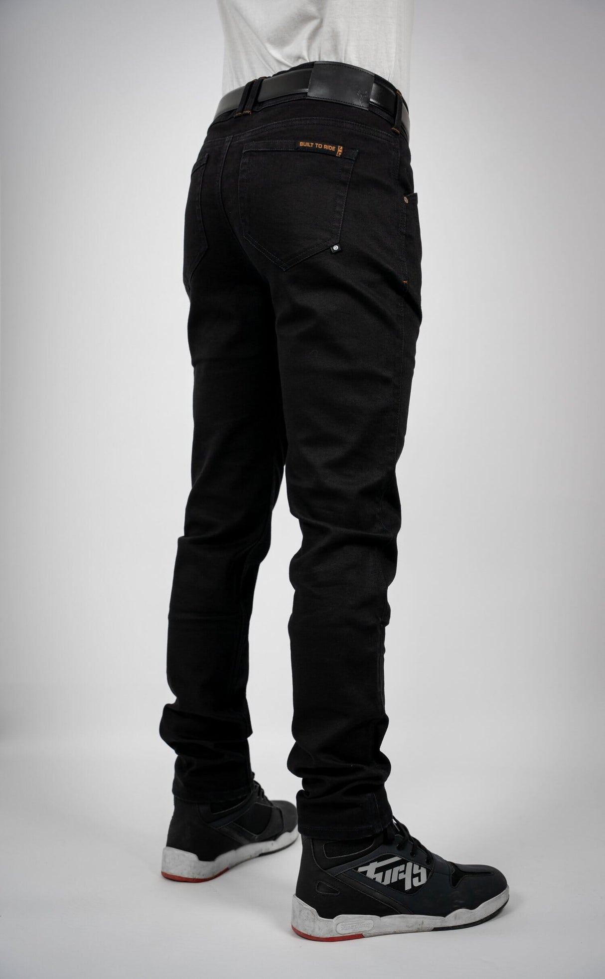 BULL-IT MENS TROJAN AA, STRAIGHT FIT BLACK REGULAR