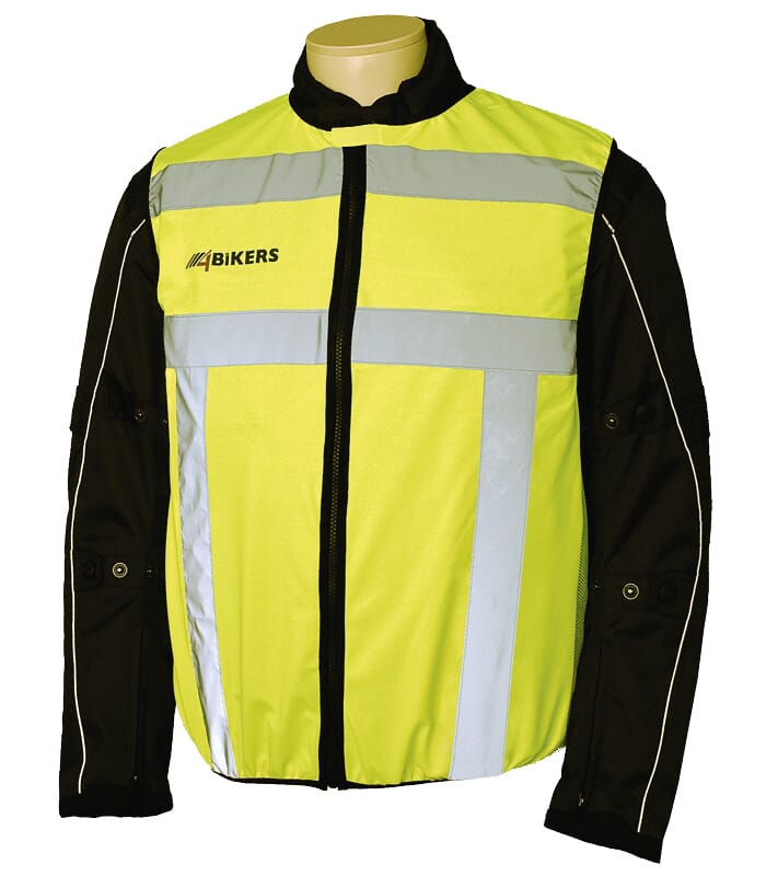 REFLEKSVEST MED "L" PÅ RYGGEN TIL OPPLÆRING