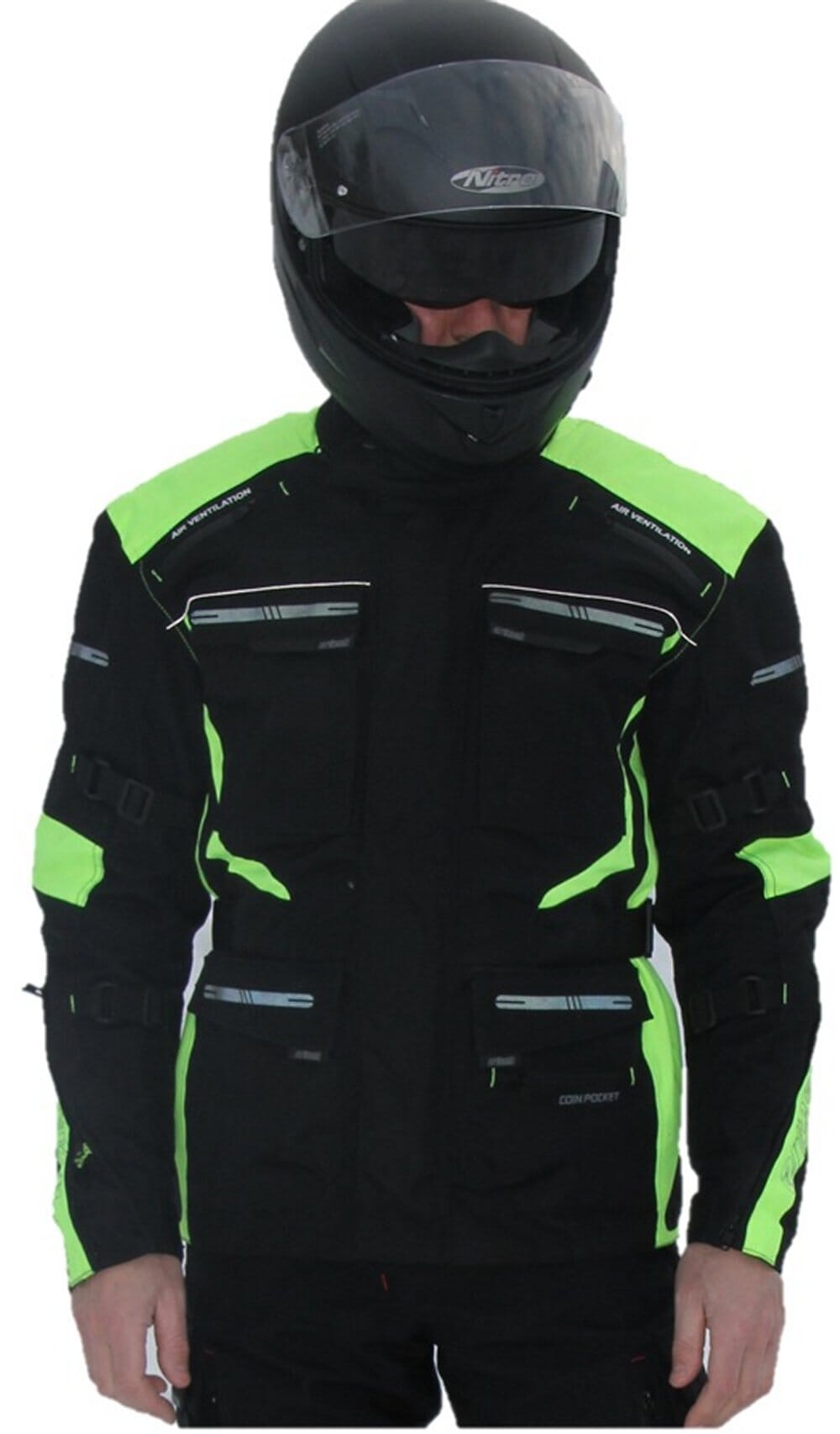 ARTECH PREDATOR JAKKE SORT/NEON