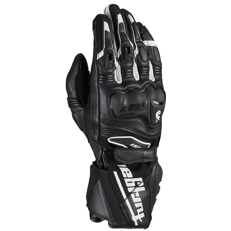 FURYGAN F-RS1 BLACK-WHITE HANSKE