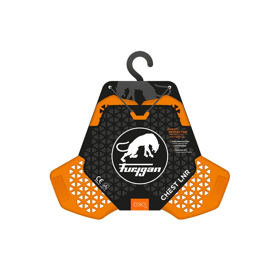 FURYGAN CHEST LNR D3O ORANGE