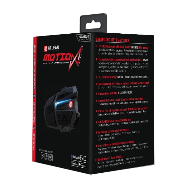 UCLEAR MOTION INFINITY, SINGLE SET