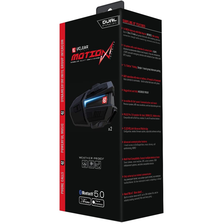 UCLEAR MOTION INFINITY, DUAL SET