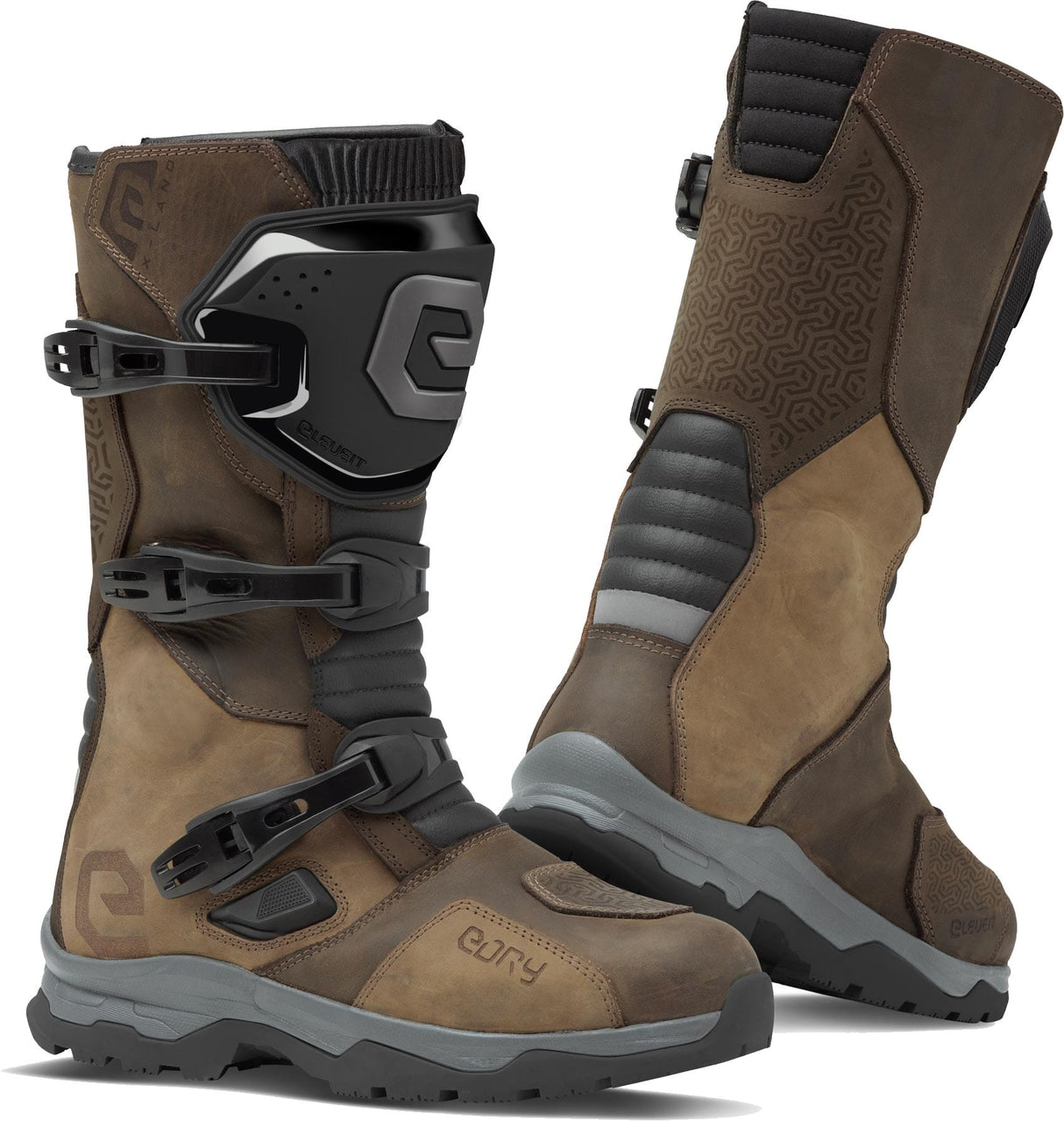ELEVEIT X LAND ADV E-DRY BROWN