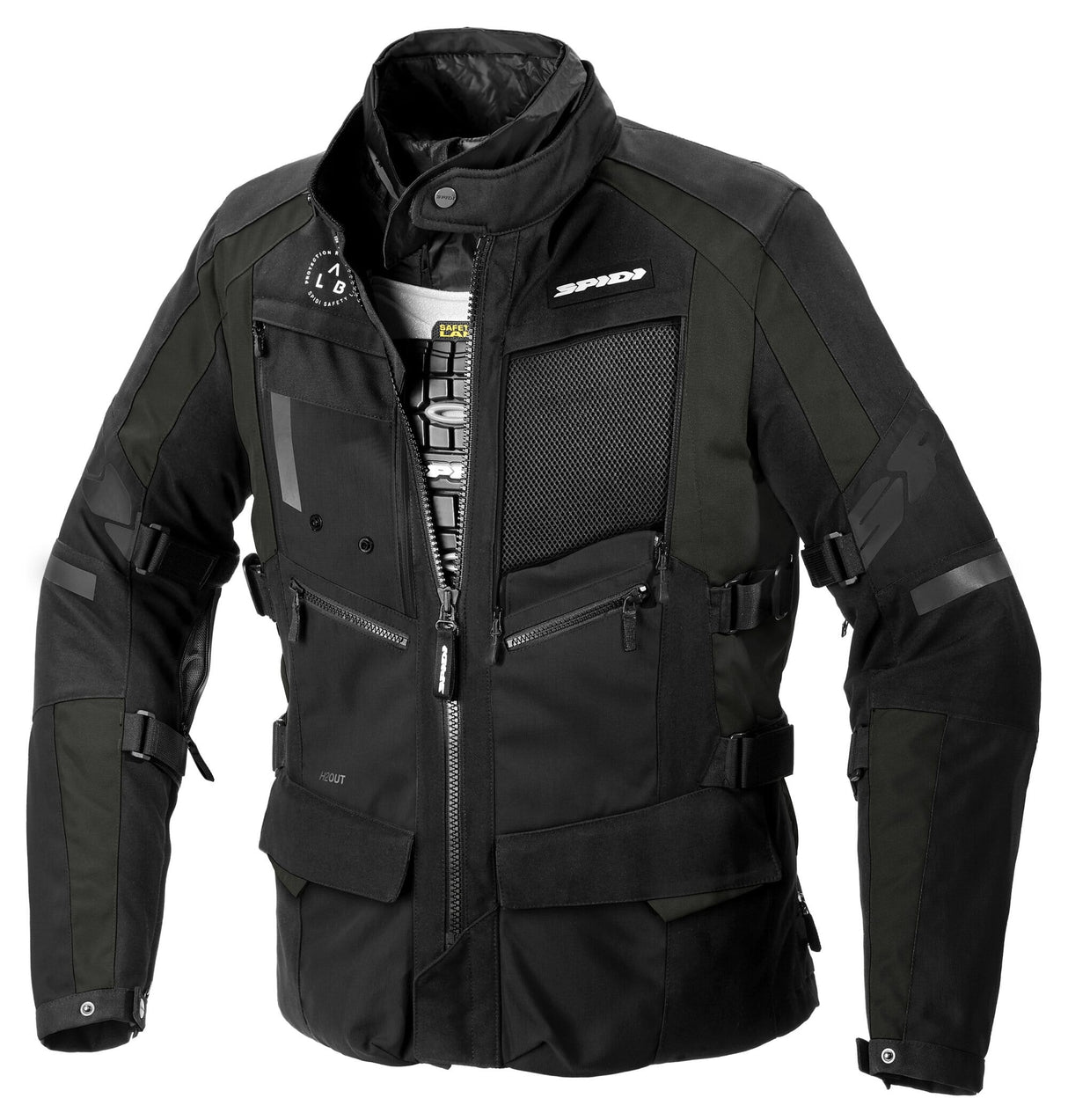 SPIDI 4SEASON EVO JACKET BLACK GREY
