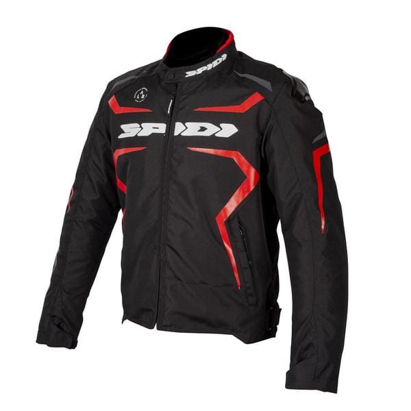 SPIDI SPORTMASTER H2OUT JAKKE SORT/HVIT/RØD