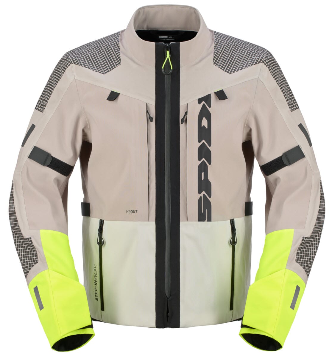 SPIDI FRONTIER PRO H2OUT JACKET SAND YELLOW