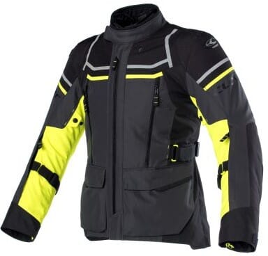 CLOVER OUTLAND-2 WP JACKET GRÅ/NEONGUL