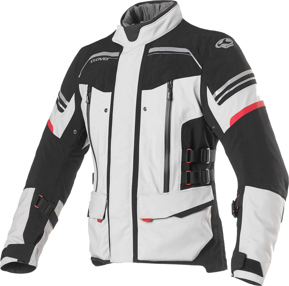 CLOVER LAMINATOR WP JACKET SORT/GRÅ