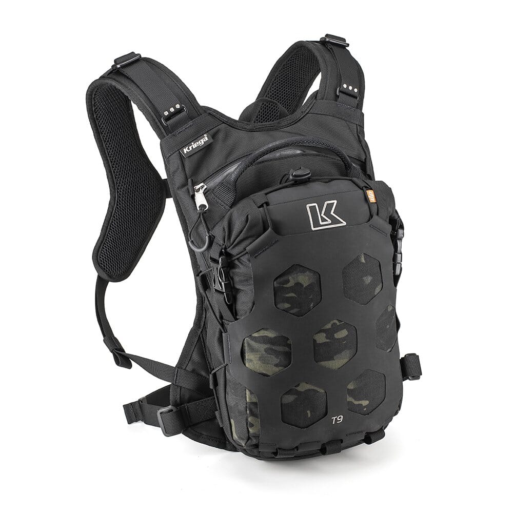 KRIEGA BACKPACK - TRAIL 9, MULTICAM BLACK