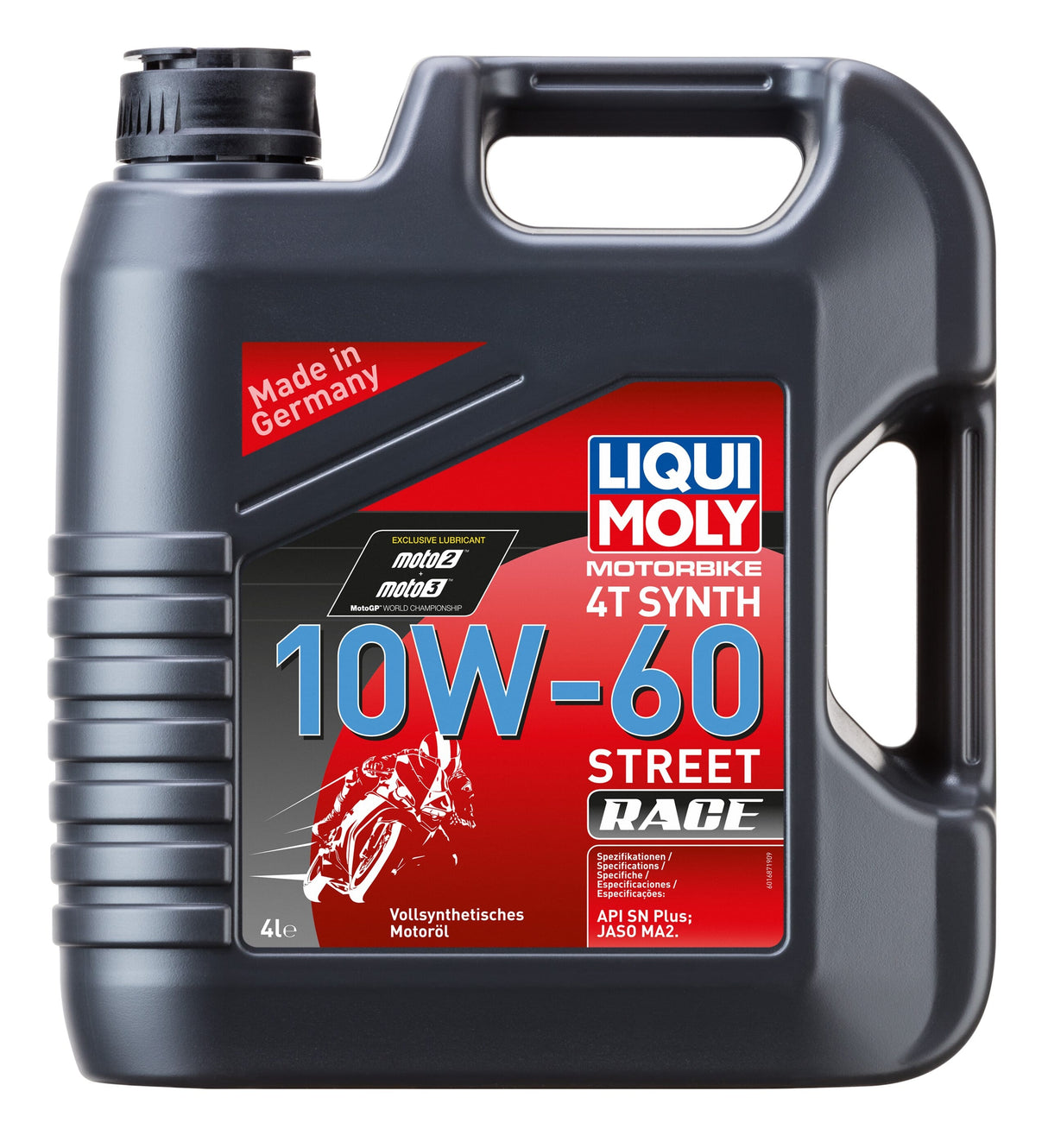 LIQUI MOLY MC 4T SYNTH 10W-60 STREET RACE 4 L