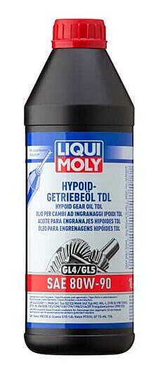 LIQUI MOLY HYPOID GEAR OIL 80W-90 GL4/5 1 L