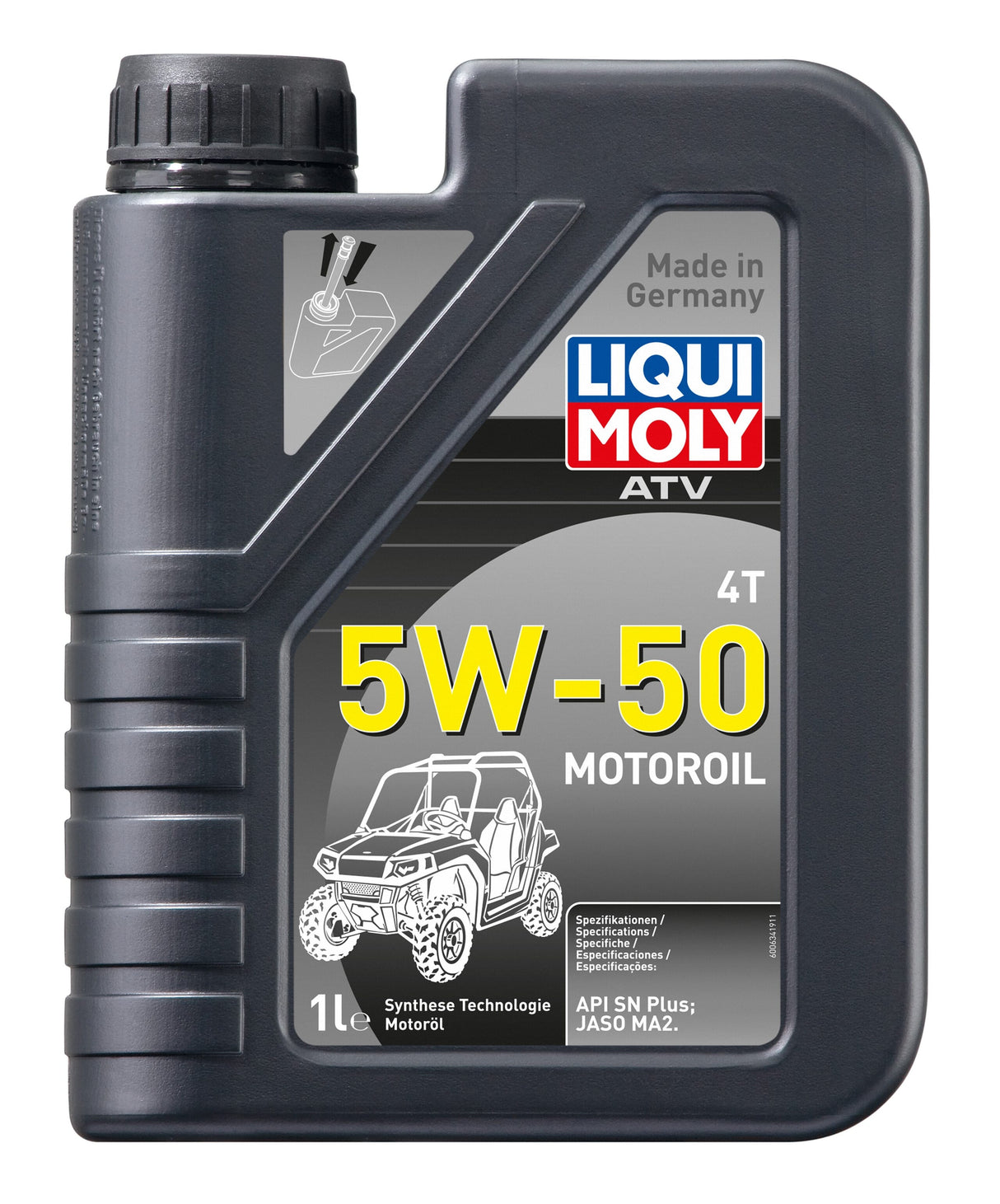 LIQUI MOLY ATV 4T MOTOROIL 5W-50 1 L