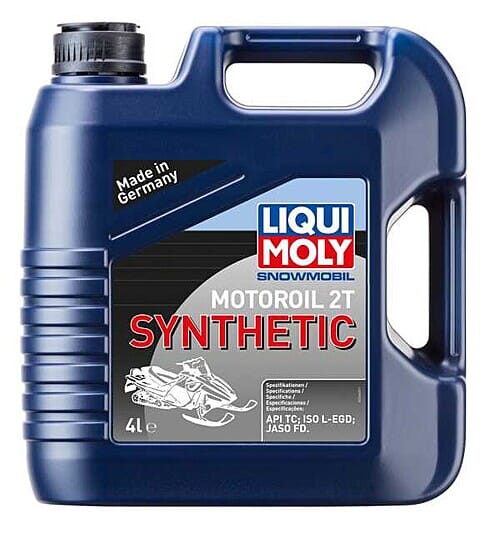 LIQUI MOLY SNOWMOBIL MOTOROIL SYNTETIC 2T 4 L