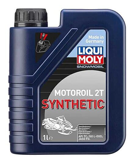LIQUI MOLY SNOWMOBIL MOTOROIL SYNTETIC 2T 1 L