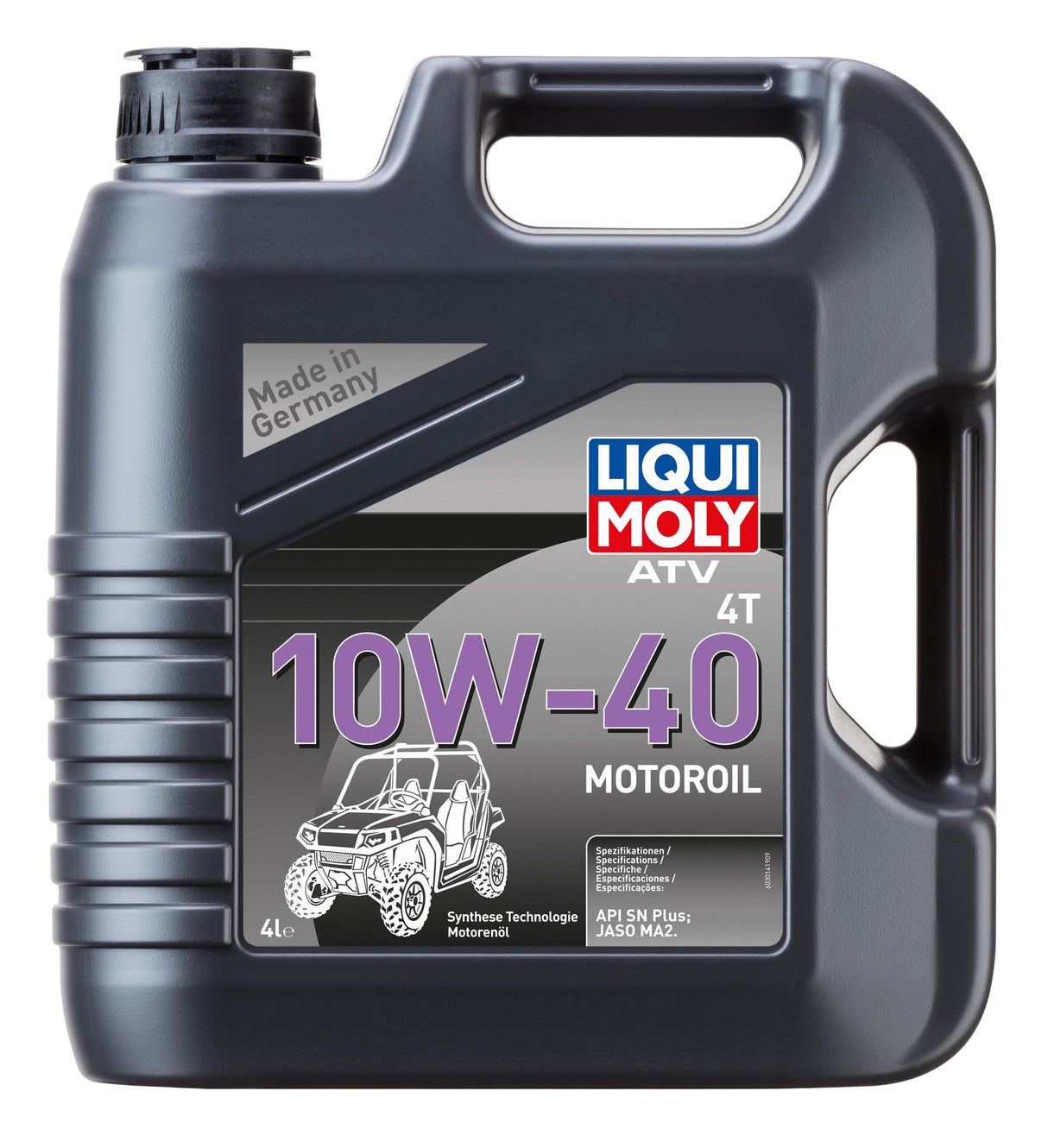 LIQUI MOLY ATV 4T 10W-40 4 L - ERSTTATTES AV LM-3056