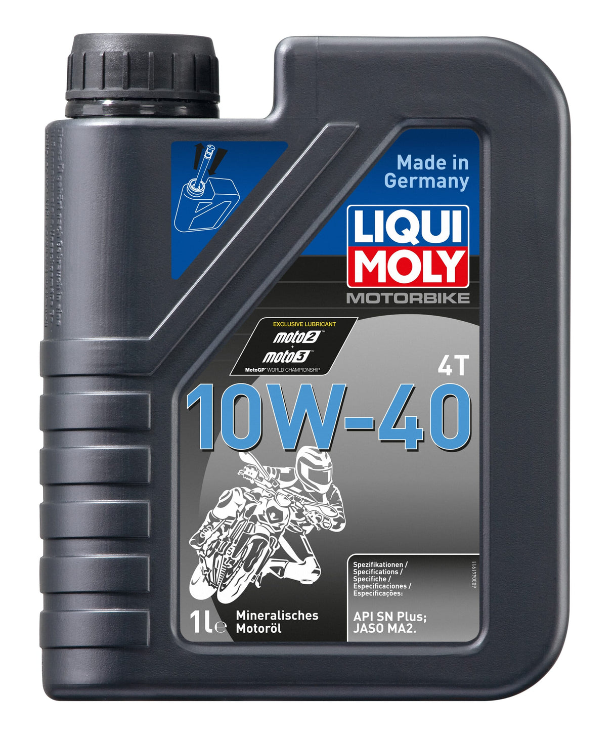 LIQUI MOLY MC 4T 10W-40 1 L - erstattet av LM-21862