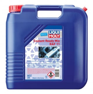 LIQUI MOLY FROSTVÆSKE, READY MIX RAF 11 +, BLÅ, 20L