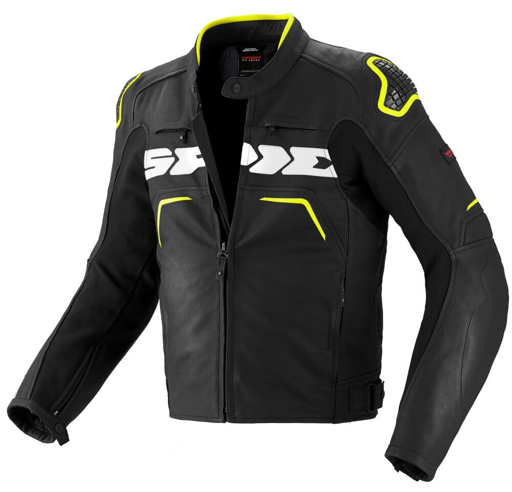 SPIDI EVORIDER 2 SKINNJAKKE BLACK/FLUORESCENTE YELLOW
