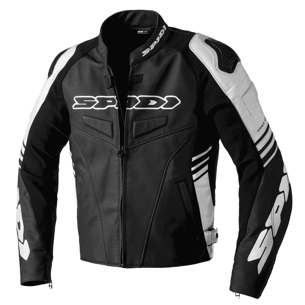 SPIDI TRACK WARRIOR SKINNJAKKE BLACK/WHITE