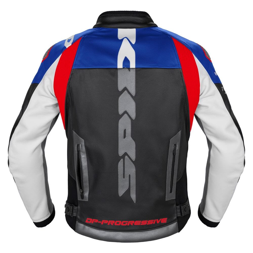 SPIDI DP-PROGRESSIVE SKINNJAKKE BLACK RED BLUE
