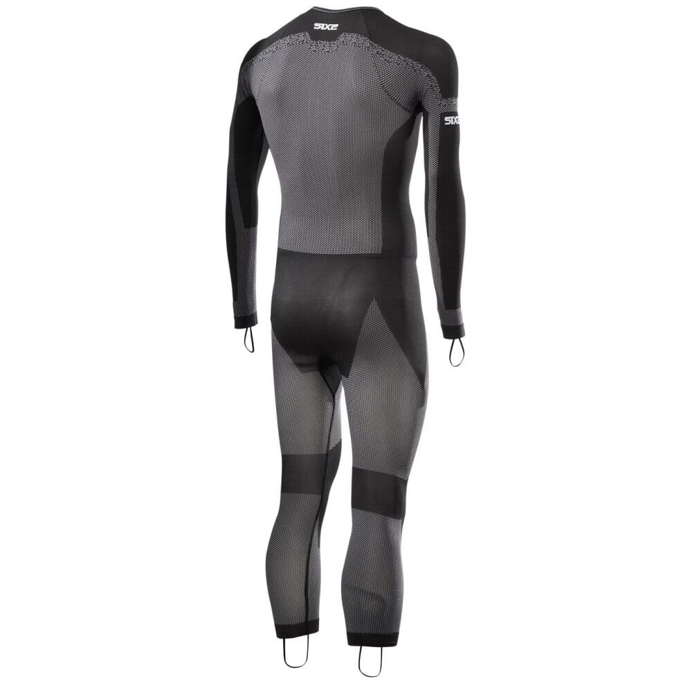 SIXS ONE-PIECE UNDERSUIT BT WITH LOOPS BLACK CARBON