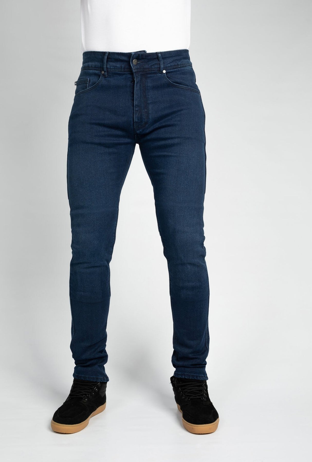 BULL-IT MENS COVERT EVO BLUE SLIM SHORT