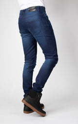 BULL-IT MENS ICON II BLUE SLIM SHORT